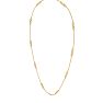 1 Carat Lab Grown Diamonds By The Yard Necklace In 14K Yellow Gold, 18 Inches Image-3