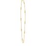 1 Carat Lab Grown Diamonds By The Yard Necklace In 14K Yellow Gold, 18 Inches Image-4