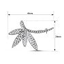 Previously Owned 14K White Gold 1CTW Diamond Dragonfly Brooch/Pendant Image-3