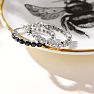 1/4 Carat Black Diamond Halo Look Hoop Earrings, 3/4 Inch.  So Beautiful And Brand New! Image-8