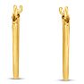 14 Karat Yellow Gold Classic Hoop Earrings, 16MM Image-2