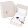 Martha Stewart 4 1/2 Carat Oval Shape Amethyst and Lab Grown Diamond Ring In Sterling Silver Image-6