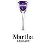 Martha Stewart 8 Carat Cushion Amethyst and Lab Grown Diamond Three Stone Plus Ring In Sterling Silver Image-11