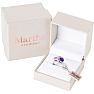 Martha Stewart 4 3/4 Carat Pink Sapphire and Amethyst Two Stone Ring In Sterling Silver Image-6