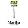 Martha Stewart 4 3/4 Carat Peridot and Pink Sapphire Two Stone Ring In Sterling Silver Image-10
