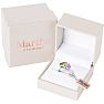 Martha Stewart 4 3/4 Carat Peridot and Pink Sapphire Two Stone Ring In Sterling Silver Image-6