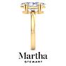Martha Stewart 2 Carat Marquise Shape Lab Grown Diamond Solitaire Engagement Ring In 14K Yellow Gold Image-9