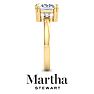 Martha Stewart 2 Carat Princess Cut Lab Grown Diamond Solitaire Engagement Ring In 14K Yellow Gold Image-9