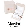 Martha Stewart 3 Carat Round Shape Lab Grown Diamond Solitaire Engagement Ring In 14K White Gold Image-5