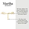 Martha Stewart Three Twisted Strand Pearl and Chain Necklace In Gold, Long Image-4