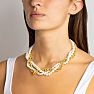 Martha Stewart Three Twisted Strand Pearl and Chain Necklace In Gold, Long Image-7
