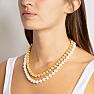 Martha Stewart Pearl and Gold Ball Necklace In Gold Image-7