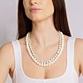 Martha Stewart Pearl and Crystal Necklace In Gold, 18 Inches Image-7