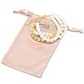 Martha Stewart Four Strand Pearl and Gold Ball Bracelet, 7 Inches Image-5