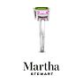 Martha Stewart 3 1/4 Carat Pink Sapphire and Peridot Two Stone Ring In Sterling Silver Image-10