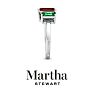 Martha Stewart 3 1/4 Carat Emerald and Ruby Two Stone Ring In Sterling Silver Image-10