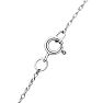 3 Carat Ruby and Diamond Fancy Necklace In 14 Karat White Gold, 18 Inches Image-4