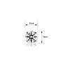 1 Carat Lab Grown Real Diamond Stud Earrings in White Gold  Image-4