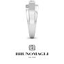 Bruno Magli Mens 1/3 Carat Round Shape Lab Grown Diamond Solitaire Ring In Sterling Silver Image-8