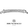 Bruno Magli Mens Giuseppe 1 1/2 Carat Lab Grown Diamond Bracelet In Sterling Silver, 8 Inches Image-6