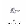 Bruno Magli Mens 1 Carat Lab Grown Diamond Martini Stud Earring In Sterling Silver Image-1