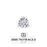 Bruno Magli Mens 1 Carat Lab Grown Diamond Martini Stud Earring In Sterling Silver Image-6