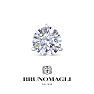 Bruno Magli Mens 3 Carat Lab Grown Diamond Martini Stud Earring In Sterling Silver Image-6