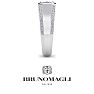 Bruno Magli Mens 1 1/2 Carat Asscher Cut Lab Grown Diamond Ring In Sterling Silver Image-8