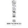 Bruno Magli Mens 2 Carat Round Shape Lab Grown Diamond Bezel Set Solitaire Ring In Sterling Silver Image-8