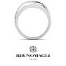 Bruno Magli Mens 1 Carat Classic Lab Grown Diamond Ring In Sterling Silver Image-6