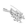 Previously Owned 2-1/2 Carat Diamond Brooch In 14 Karat White Gold Image-2