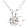 Estate Jewelry 0.46 Carat Loose Round Natural Diamond, Chipped Diamond Image-5