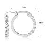 3 Pairs Of Diamond Hoop Earrings For An Amazing Price!
 Image-4