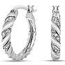 3 Pairs Of Diamond Hoop Earrings For An Amazing Price!
 Image-5