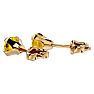 0.60 Carat Citrine Stud Earrings in Yellow Gold Image-4