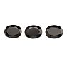 16x12mm Oval Shape Created Black Onyx Gemstones, Each Weighing 8 Carats - 24 Carats Total Image-1