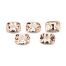 8x6mm Antique Cushion Shape Natural Morganite Gemstones, Each Weighing 1 1/2 Carats, 7 1/2 Carats Total Image-1