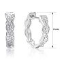 3 Pairs Of Diamond Hoop Earrings For An Amazing Price!
 Image-2