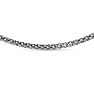Estate Jewelry Popcorn Link Chain In Sterling Silver, 18 Inches Image-2
