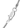 Estate Jewelry Popcorn Link Chain In Sterling Silver, 18 Inches Image-3