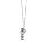 D Flawless Diamonds™ 1/10 Carat Diamond Cross Necklace In Sterling Silver, 18 Inches Image-3