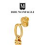 Bruno Magli Francesca Gold Drop Earrings Image-7