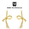 Bruno Magli Aurora Gold Drop Earrings Image-5