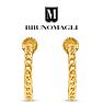 Bruno Magli Cecelia Gold Hoop Earrings Image-5