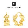 Bruno Magli Angelica Gold Hoop Earrings Image-1