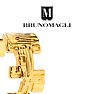 Bruno Magli Angelica Gold Hoop Earrings Image-9