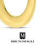 Bruno Magli Perla Gold Hoop Earrings Image-8