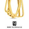 Bruno Magli Vittoria Gold Hoop Earrings Image-8