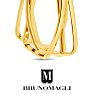 Bruno Magli Vittoria Gold Hoop Earrings Image-9