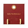 Bruno Magli Giorgia Gold Hoop Earrings Image-4